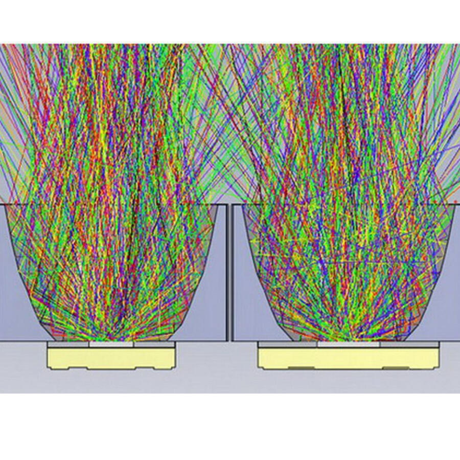 Illumination design for a wide range of applications included back-lit buttons, LED lighting, and light pipes.